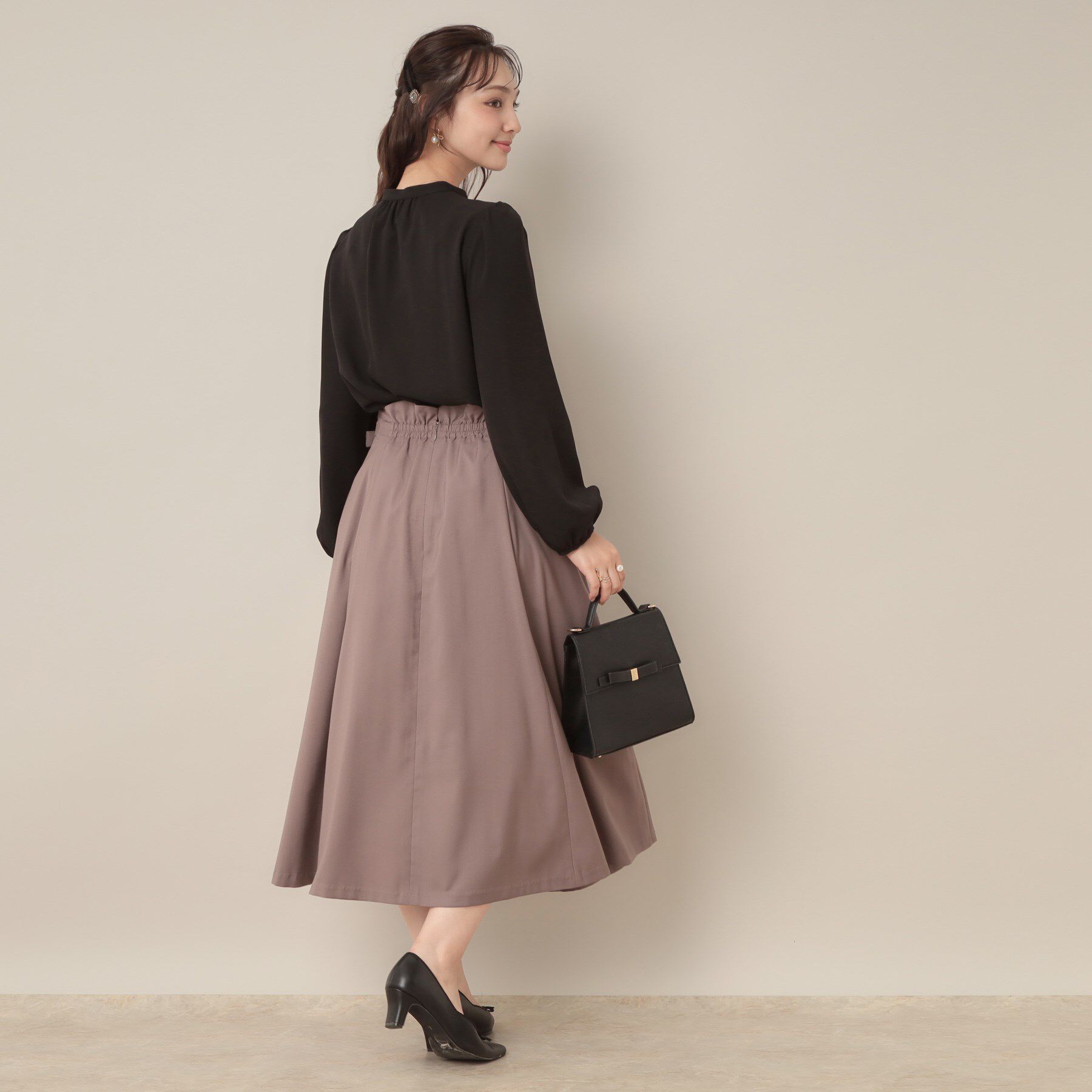 Couture broach「【大人可愛い・通勤】ピンタックレースブラウス」|シャツ・ブラウス|