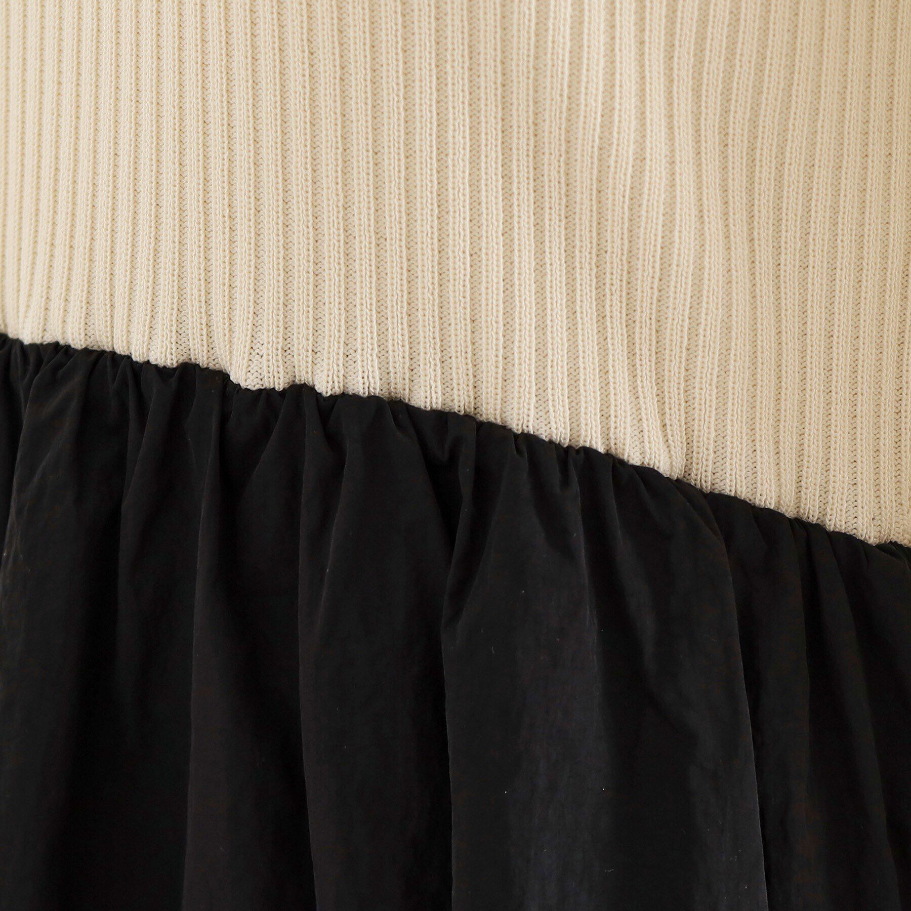 THE SHOP TK「ニットドッキングワンピース【洗える】」|ワンピース|