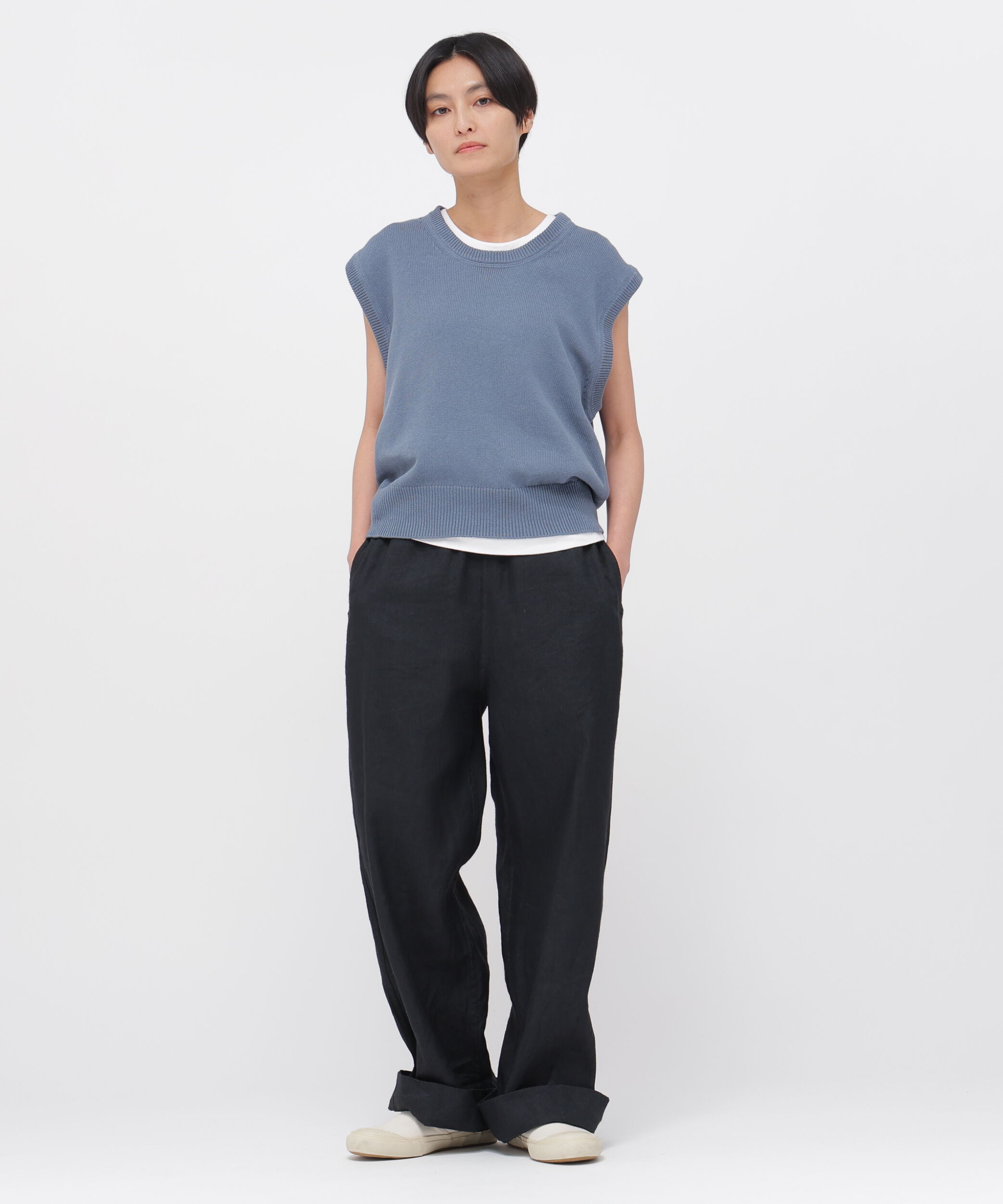 MHL.「FADED WOOL LINEN TWILL TROUSERS」|その他|