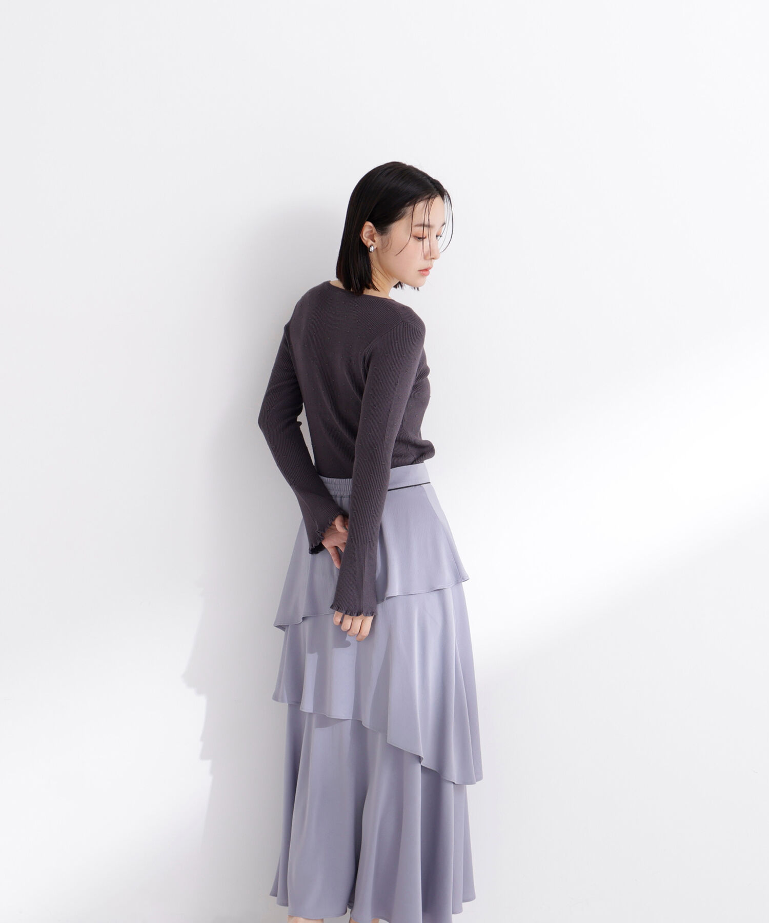  「ドットジャガードニット」|ニット・セーター|