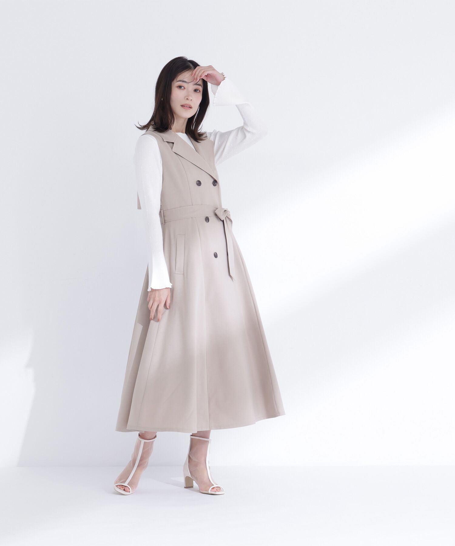  「ドットジャガードニット」|ニット・セーター|