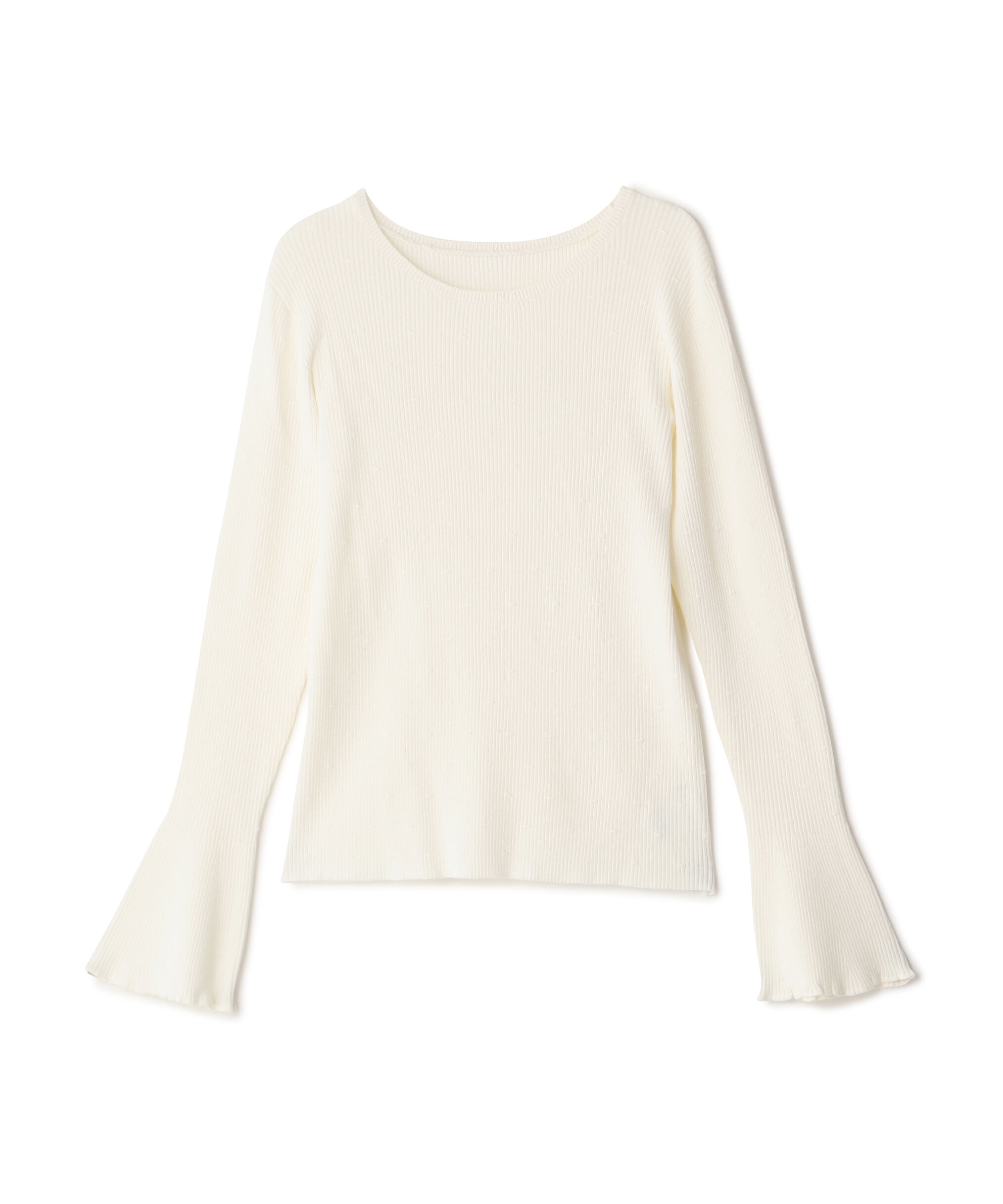  「ドットジャガードニット」|ニット・セーター|