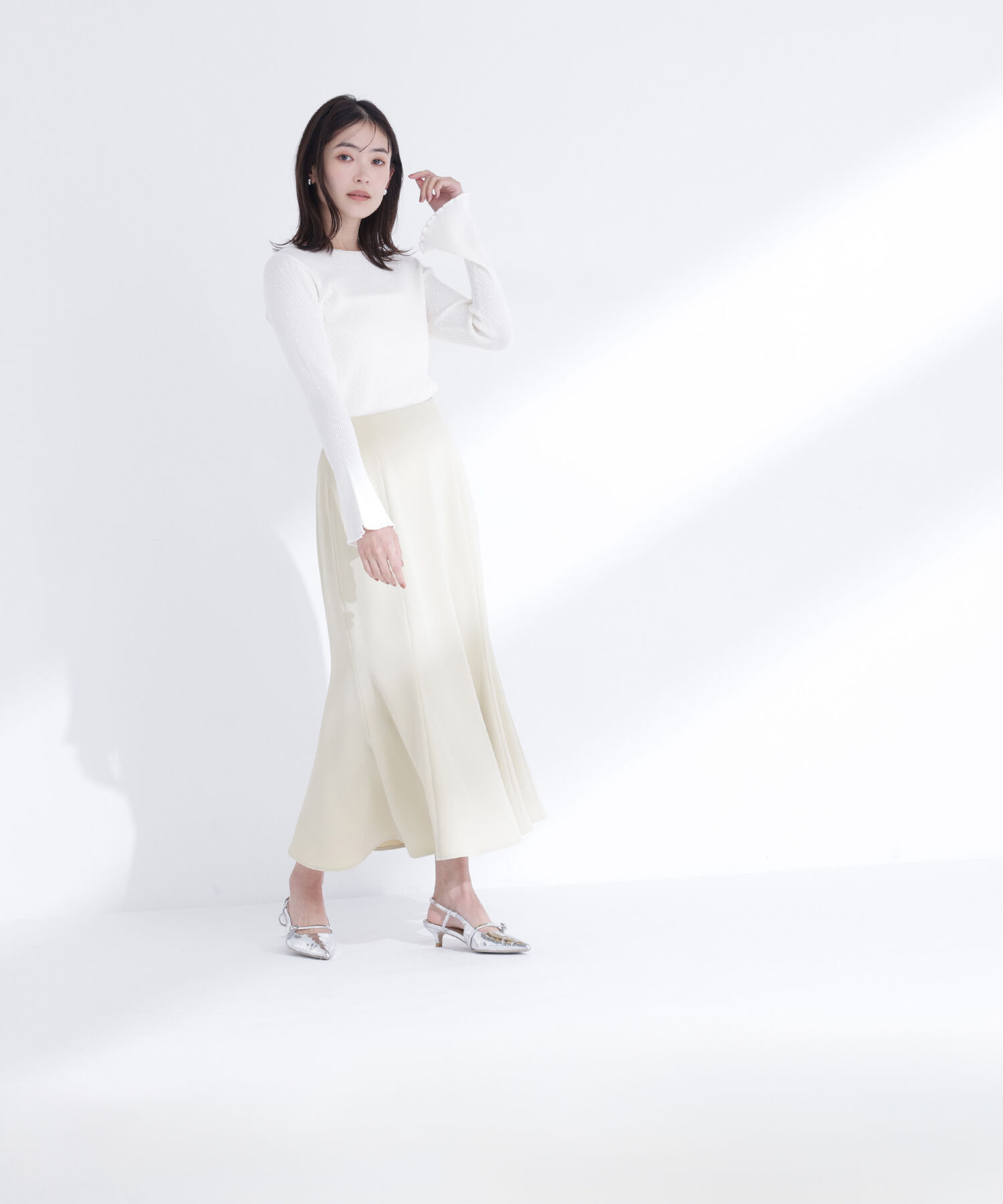  「ドットジャガードニット」|ニット・セーター|