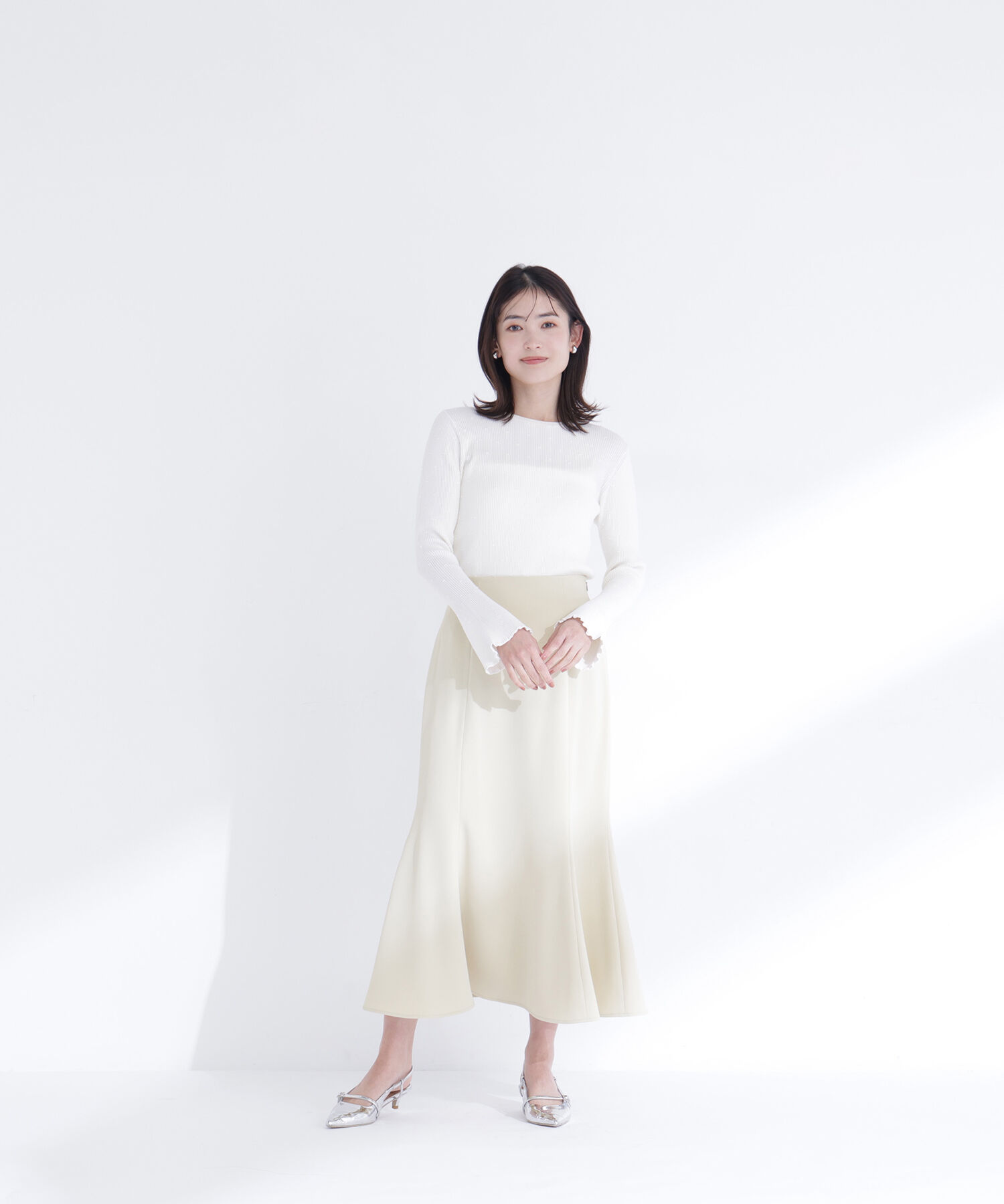  「ドットジャガードニット」|ニット・セーター|