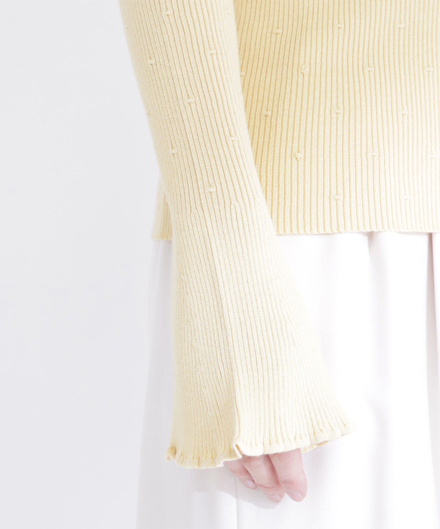  「ドットジャガードニット」|ニット・セーター|