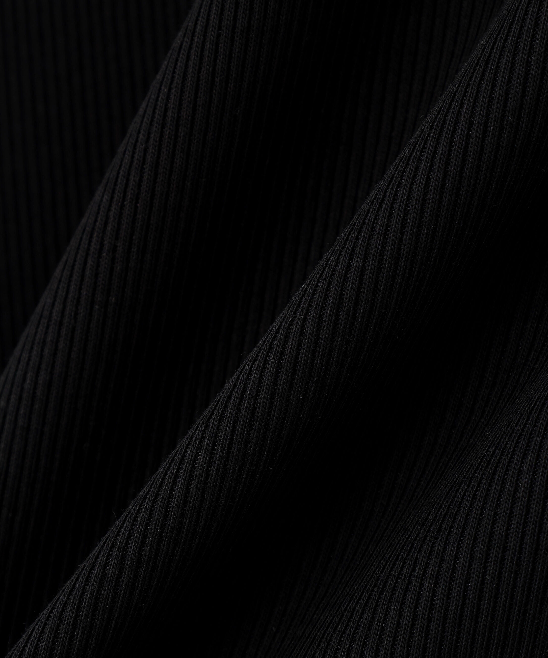  「アシメネックリブカットソー」|Tシャツ・カットソー|