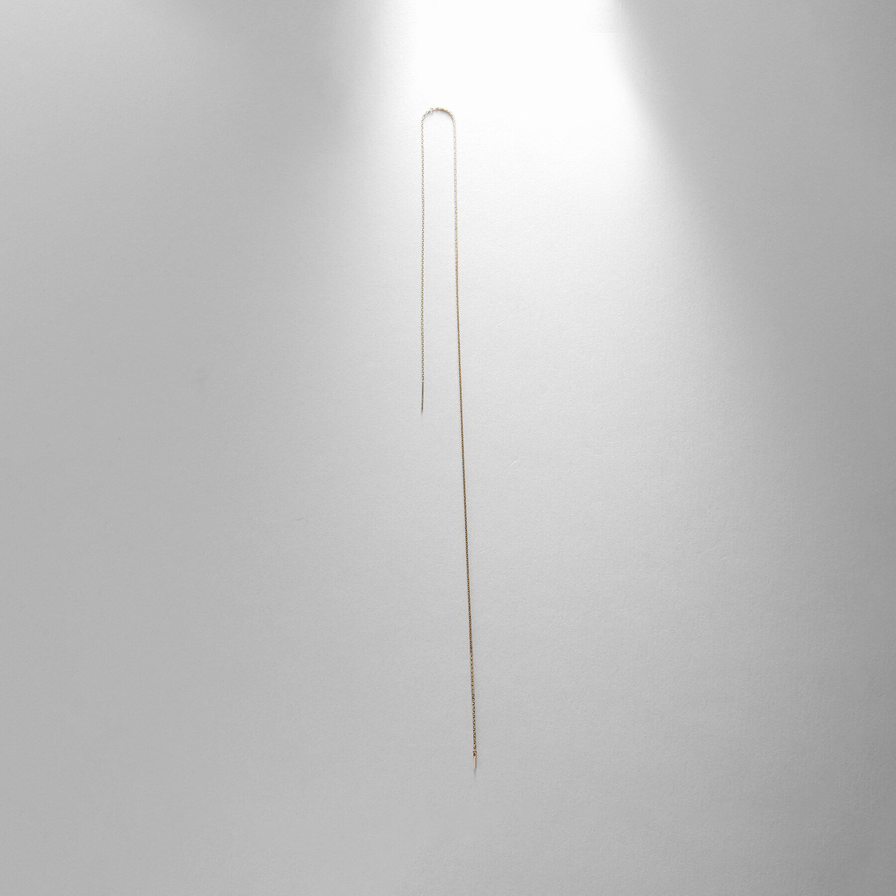 COCOSHNIK「K10スパイクトリプルロング スタッドピアス（片耳用）」|ピアス|