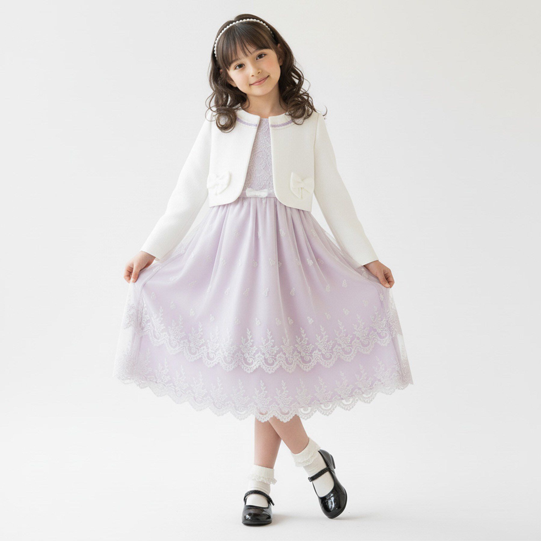 SHOO･LA･RUE「【セレモニー】レースワンピースセット」|ワンピース|