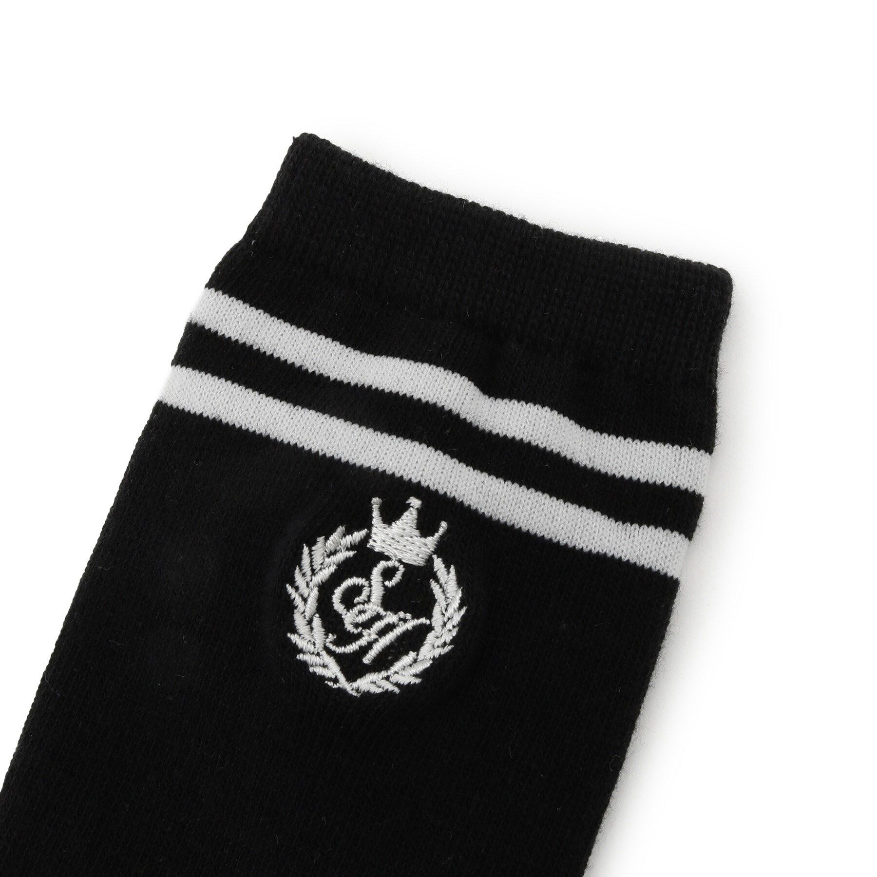 SHOO･LA･RUE「【セレモニー】エンブレムハイソックス」|ソックス|