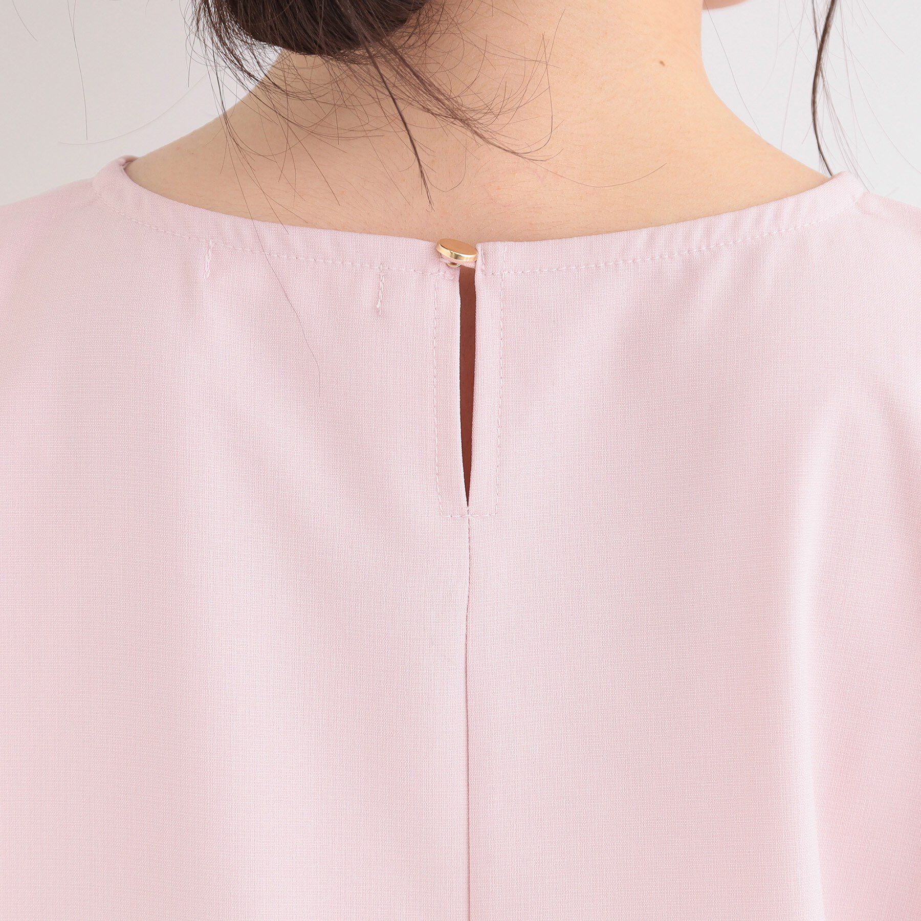 SHOO･LA･RUE「【ひんやり/洗濯後しわになりにくい】大人のパフスリーブ ドルマンブラウス」|シャツ・ブラウス|