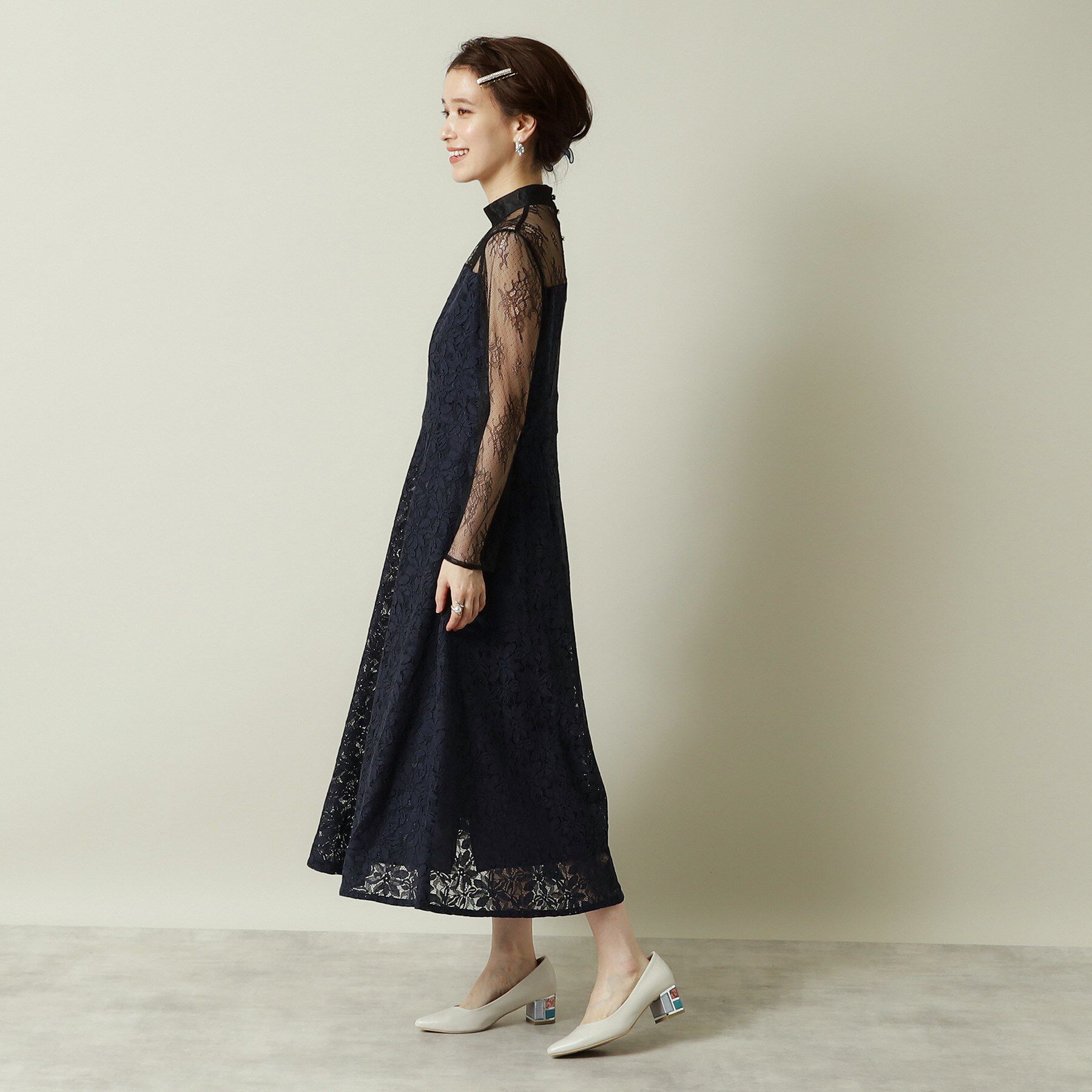 ITS&rsquo;DEMO「【結婚式・パーティに】レースワンピース＜ドレスコレクション＞」|ワンピース|