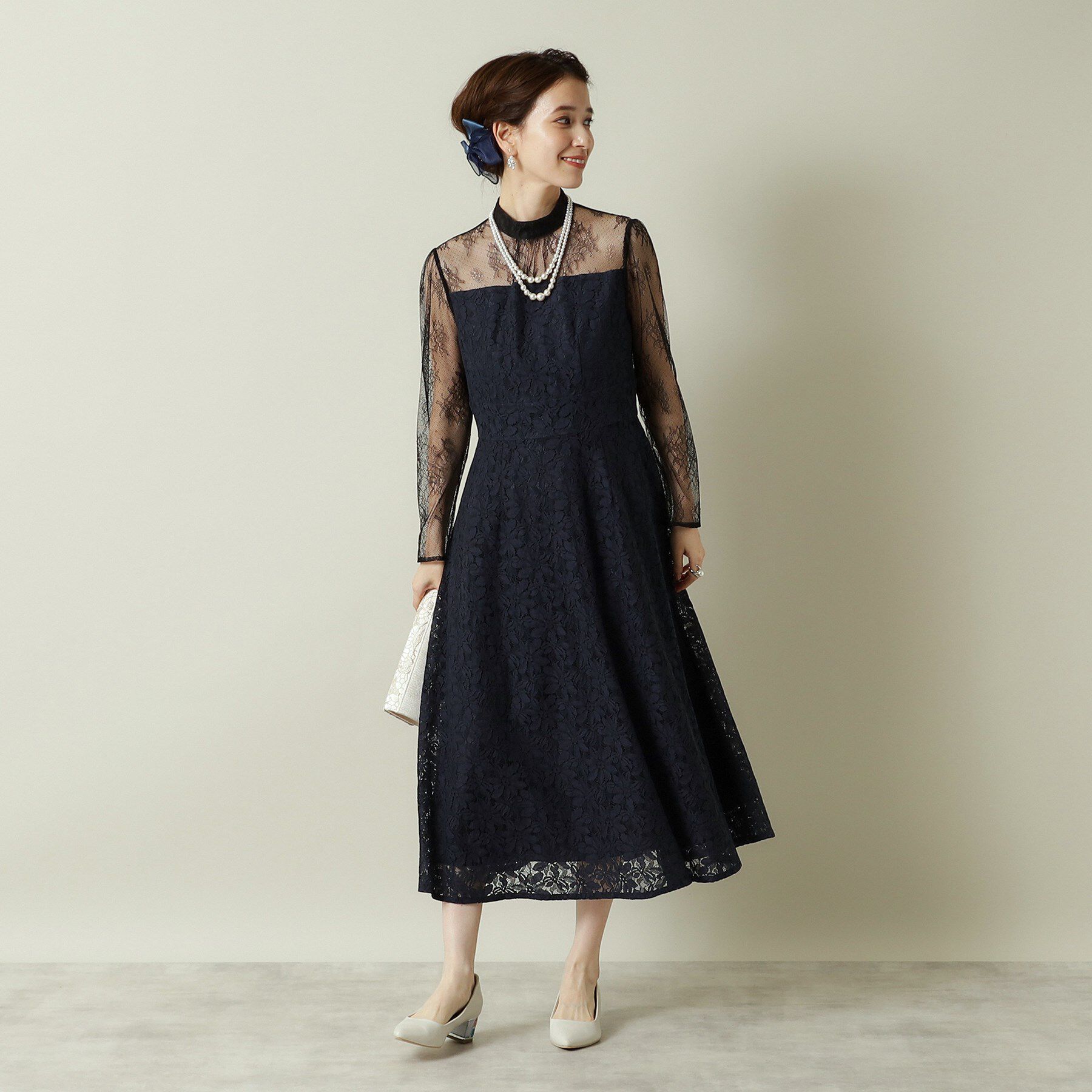 ITS&rsquo;DEMO「【結婚式・パーティに】レースワンピース＜ドレスコレクション＞」|ワンピース|