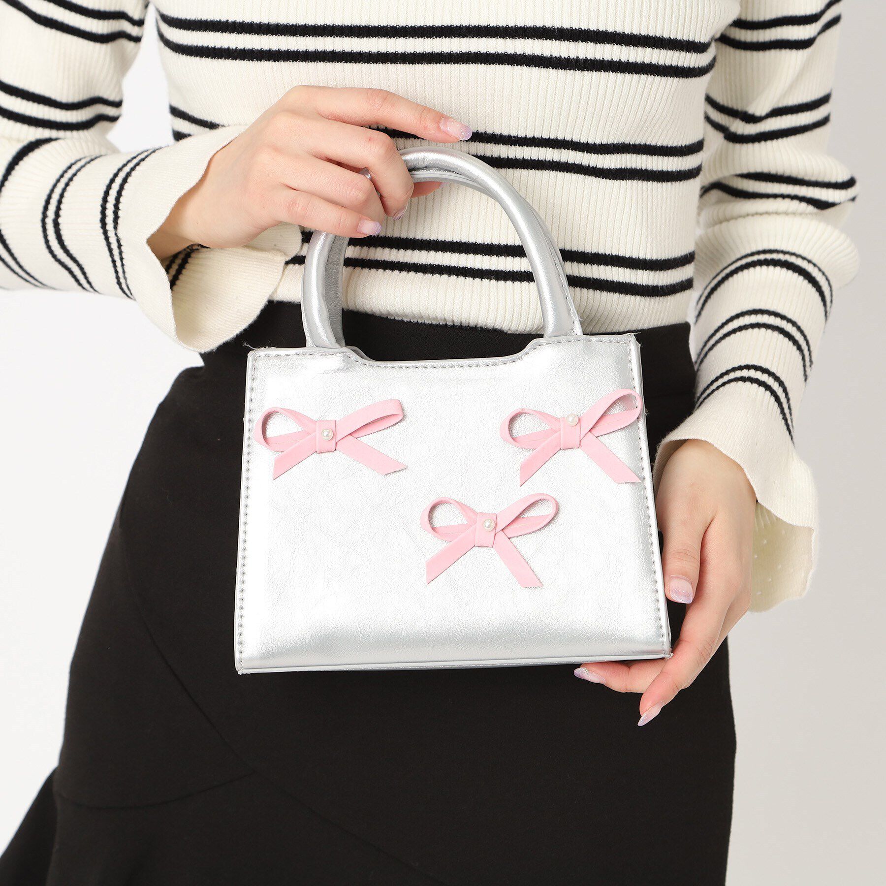 Ober Tashe「リボン2WAYショルダーバッグ」|ショルダー・メッセンジャー|