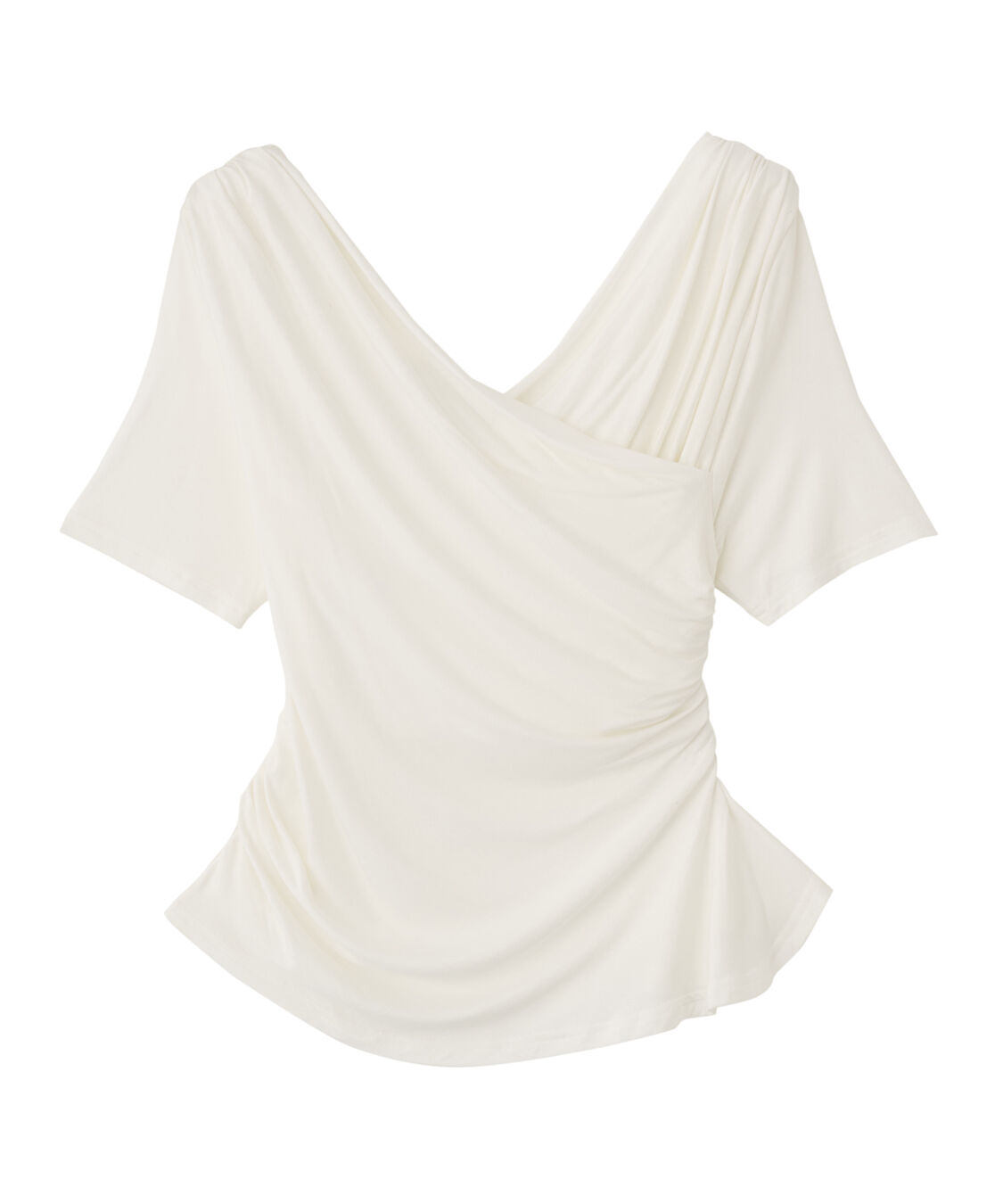 COCO DEAL「タックスリットプルオーバー」|Tシャツ・カットソー|