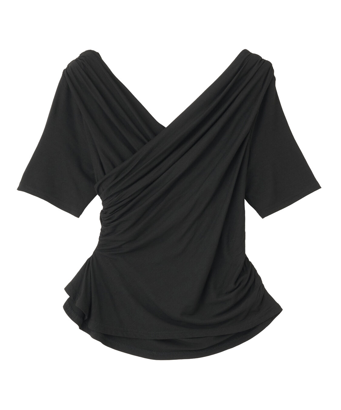 COCO DEAL「タックスリットプルオーバー」|Tシャツ・カットソー|