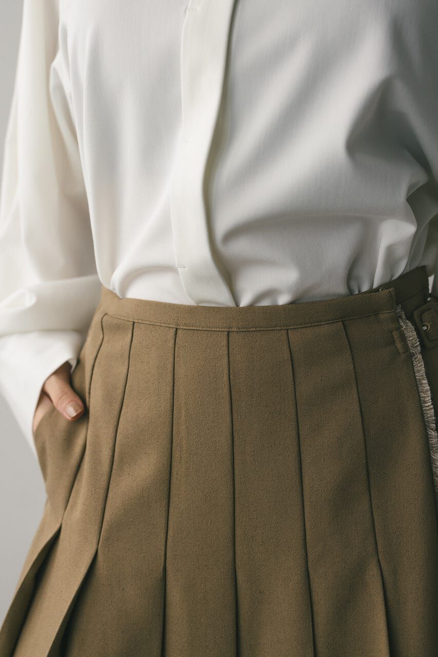 STYLEMIXER「ボックスタックラップスカート」|スカート|