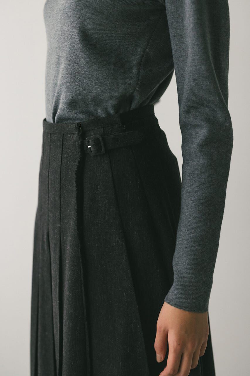 STYLEMIXER「ボックスタックラップスカート」|スカート|