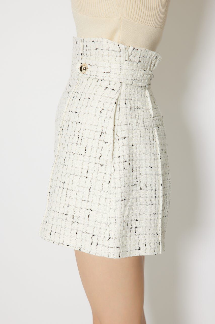 rienda「ハイウエストツイードショートパンツ」|その他|