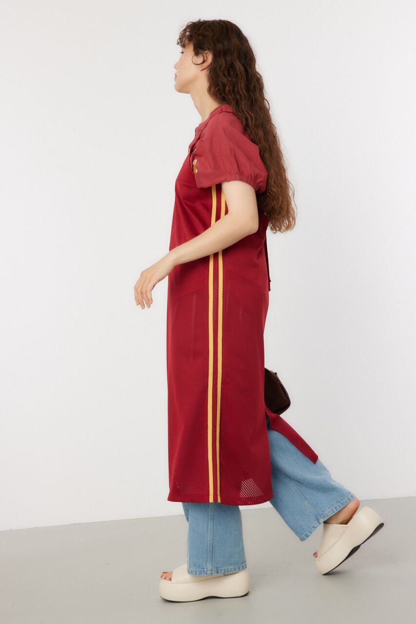 RODEO CROWNS「メッシュ切り替えラインキャミワンピース」|ワンピース|