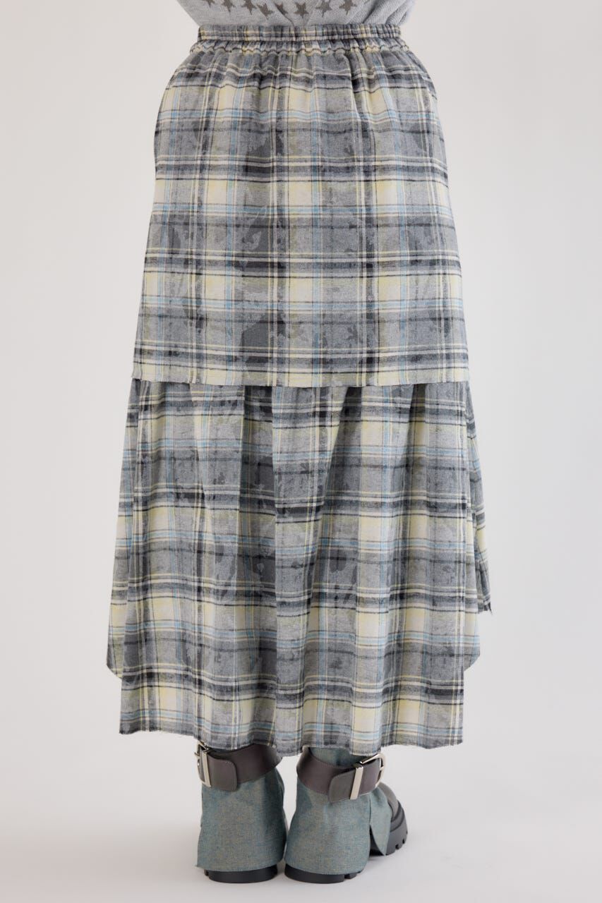 RODEO CROWNS「ヴィンテージチェックシャツスカート」|スカート|