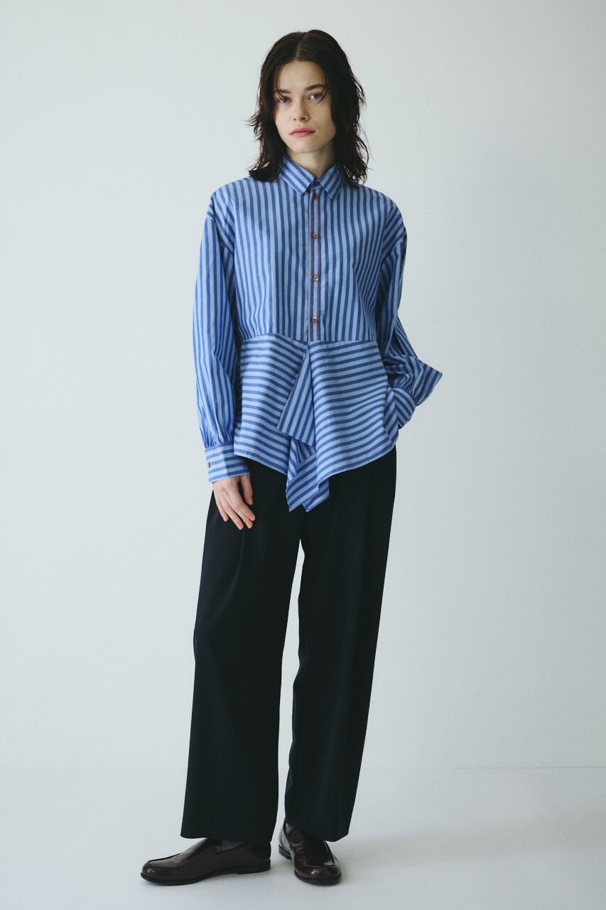 HeRIN.CYE「Straight tuck pants」|その他|NVY