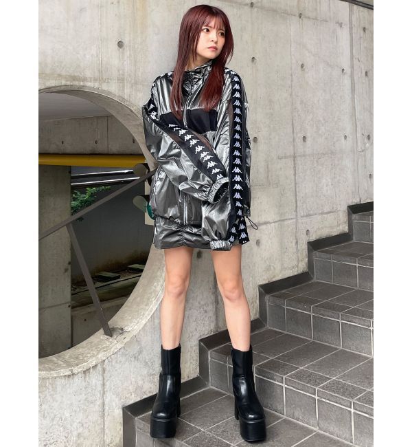 MURUA「【Kappa】2WAYナイロントラックジャケット【セットアップ着用可】」|ブルゾン・スタジャン|