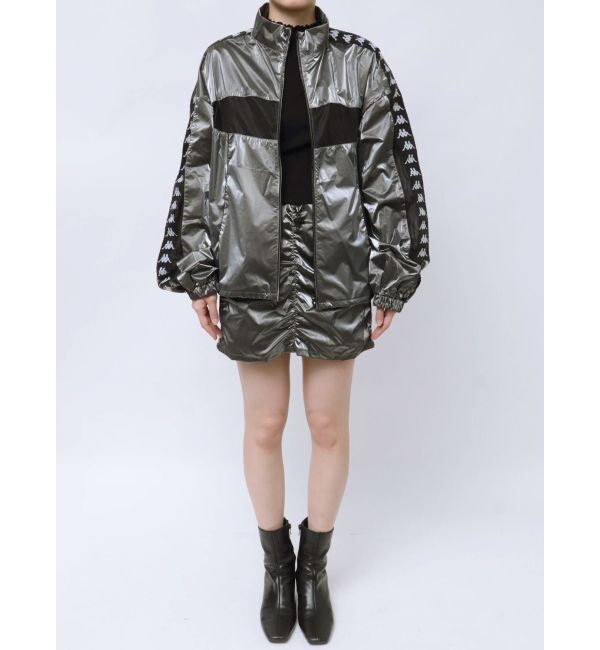 MURUA「【Kappa】2WAYナイロントラックジャケット【セットアップ着用可】」|ブルゾン・スタジャン|