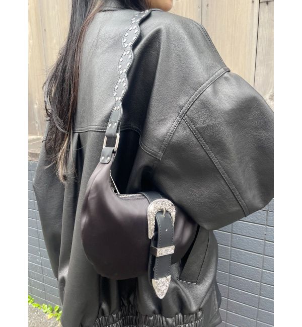 EVRIS「バックルデザインナイロンショルダーBAG」|ショルダー・メッセンジャー|