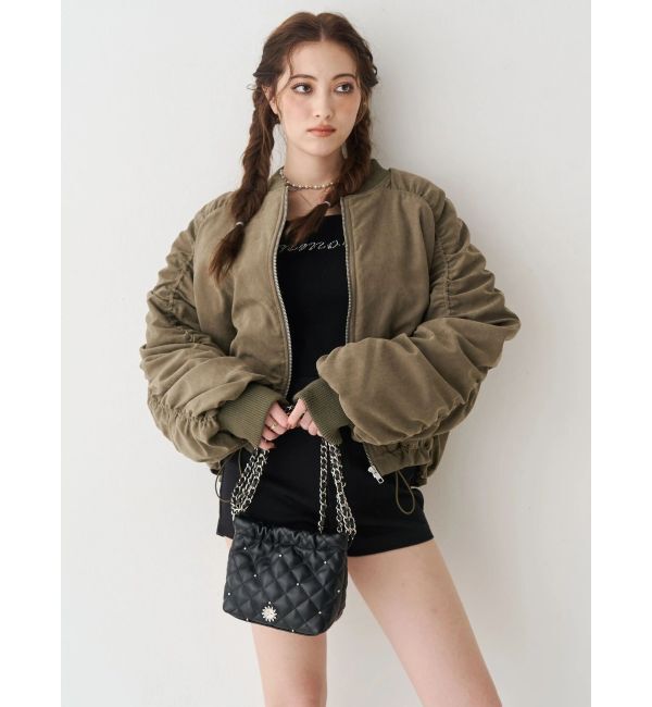 EVRIS「キルティングチェーンミニショルダーBAG」|ショルダー・メッセンジャー|