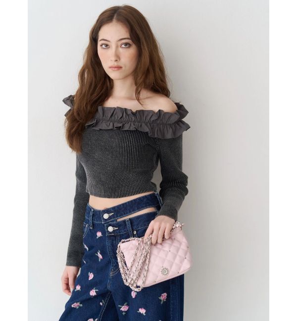 EVRIS「キルティングチェーンミニショルダーBAG」|ショルダー・メッセンジャー|