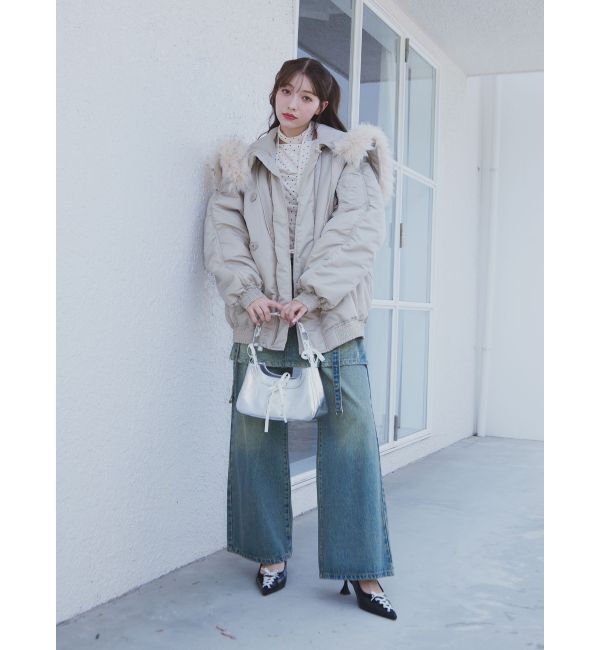 jouetie「ルーズN2Bブルゾン」|ブルゾン・スタジャン|