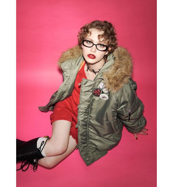 jouetie「ルーズN2Bブルゾン」|ブルゾン・スタジャン|