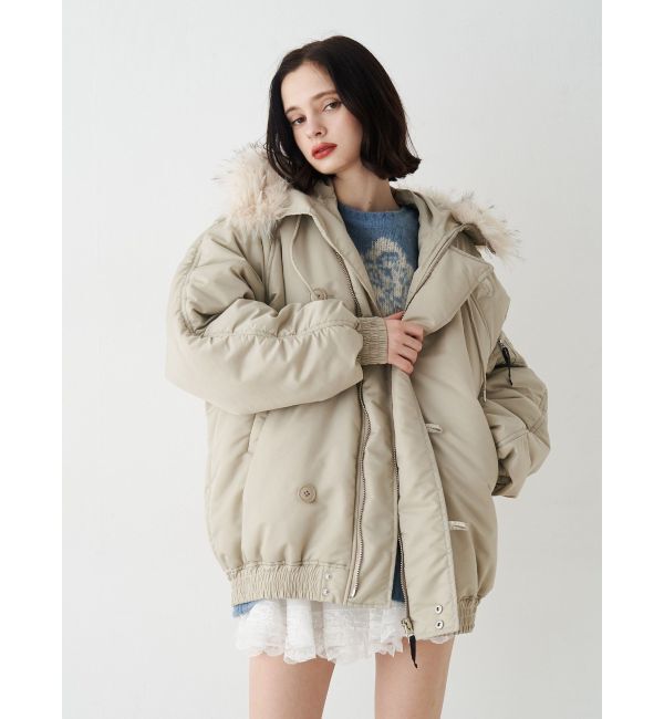 jouetie「ルーズN2Bブルゾン」|ブルゾン・スタジャン|