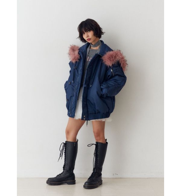 jouetie「ルーズN2Bブルゾン」|ブルゾン・スタジャン|