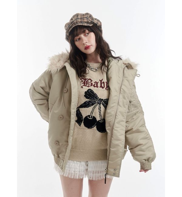 jouetie「ルーズN2Bブルゾン」|ブルゾン・スタジャン|