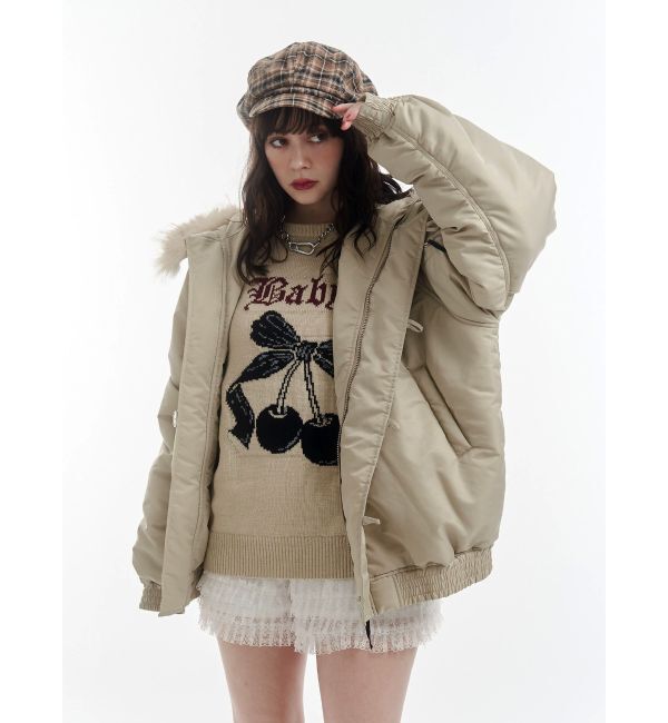 jouetie「ルーズN2Bブルゾン」|ブルゾン・スタジャン|