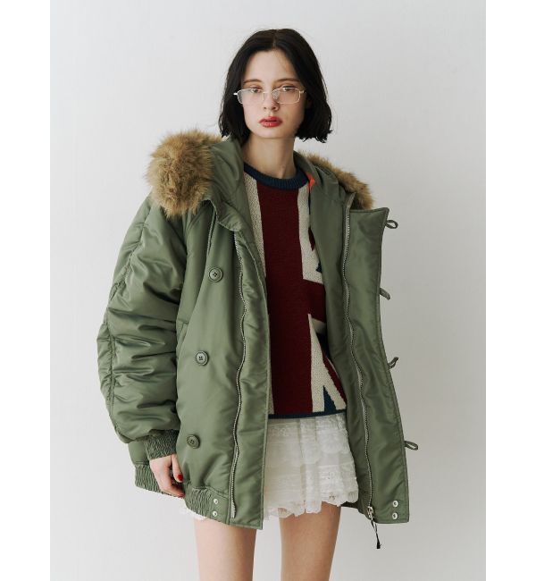 jouetie「ルーズN2Bブルゾン」|ブルゾン・スタジャン|