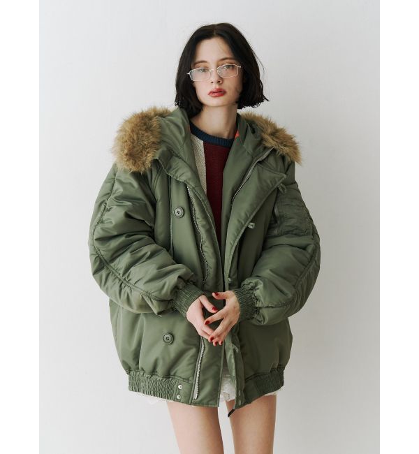 jouetie「ルーズN2Bブルゾン」|ブルゾン・スタジャン|