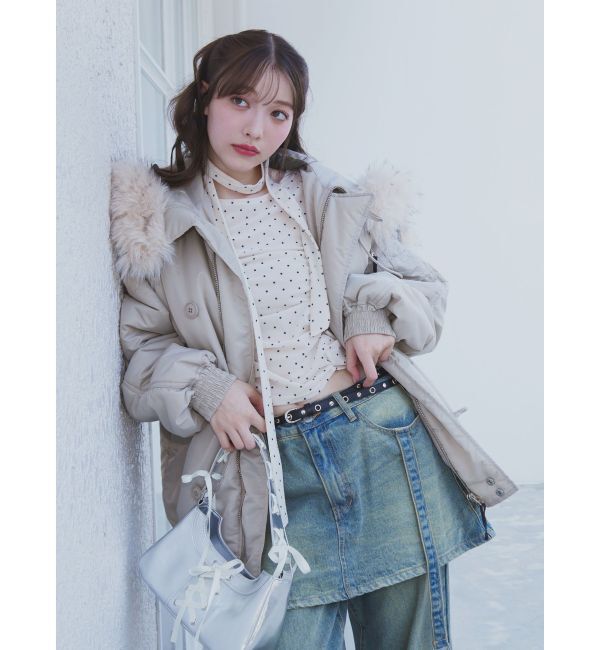 jouetie「ルーズN2Bブルゾン」|ブルゾン・スタジャン|