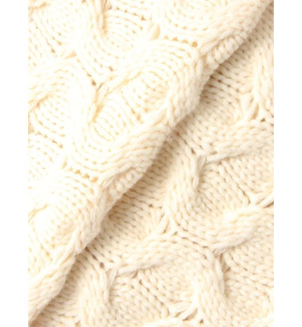 GYDA「ケーブルクルーネックニットトップス」|ニット・セーター|