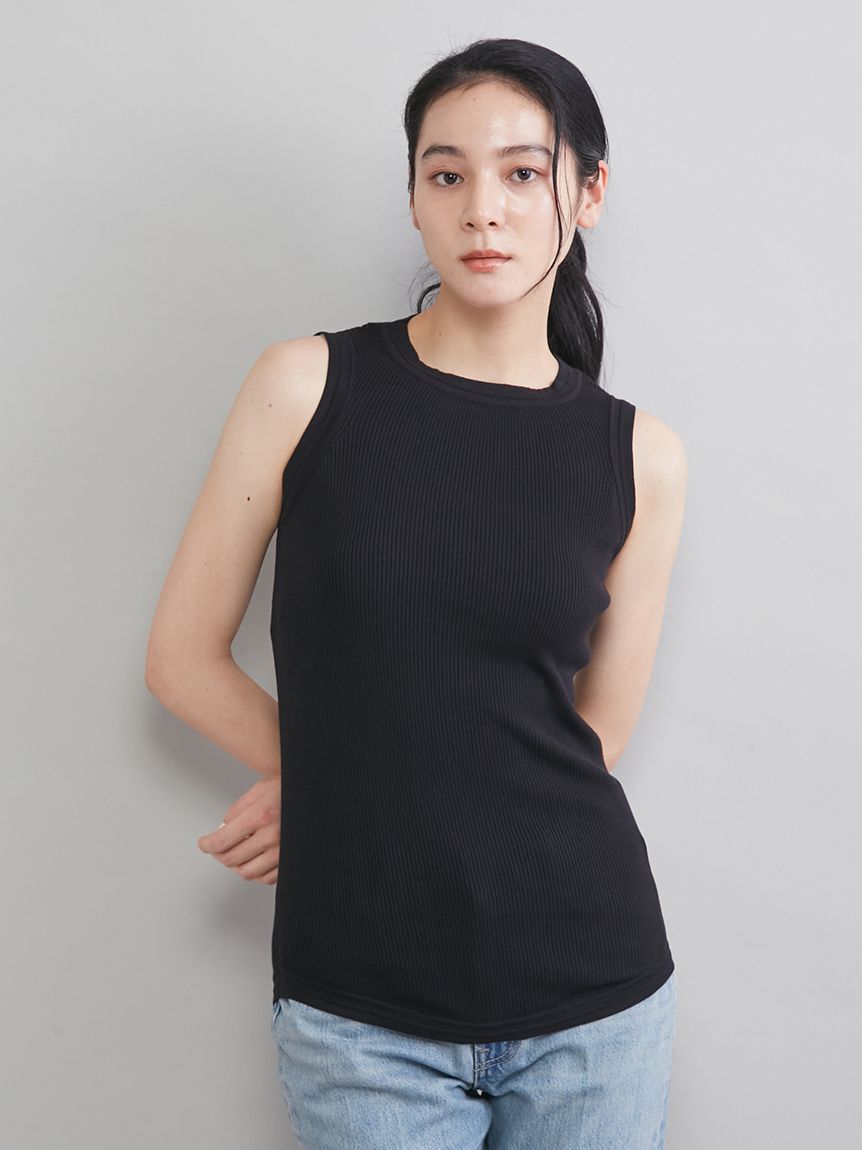 Mila Owen「ＵＶケアアメスリタンク」|タンクトップ|BLK