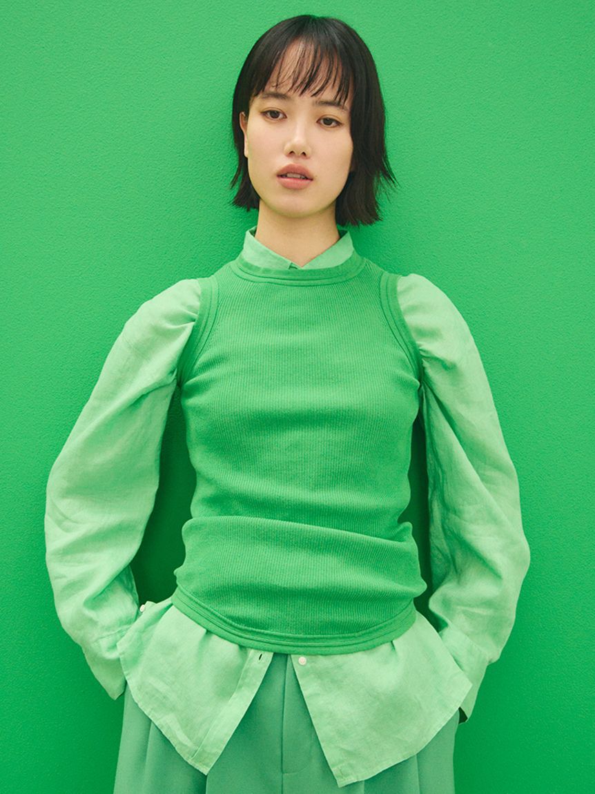 Mila Owen「ＵＶケアアメスリタンク」|タンクトップ|GRN