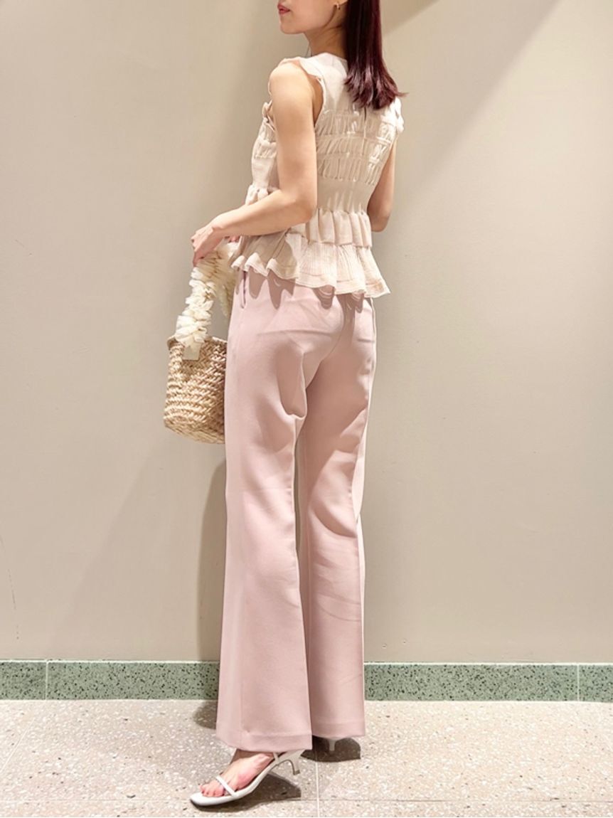 SNIDEL「美脚ストレッチパンツ」|チノ|