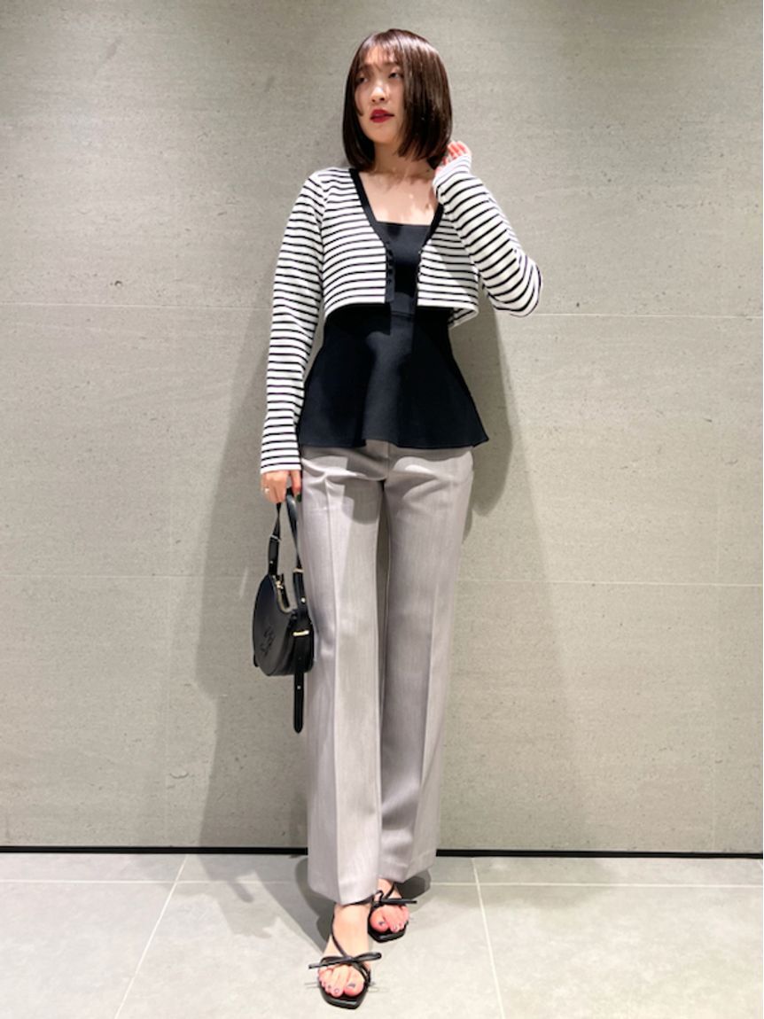 SNIDEL「美脚ストレッチパンツ」|チノ|