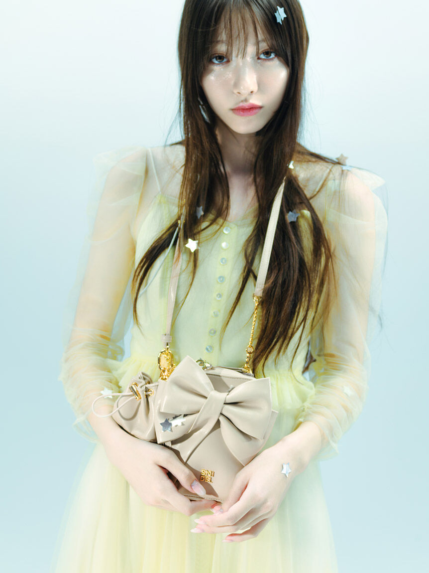 SNIDEL「Sustainableティアードチュールドレス」|ドレス|