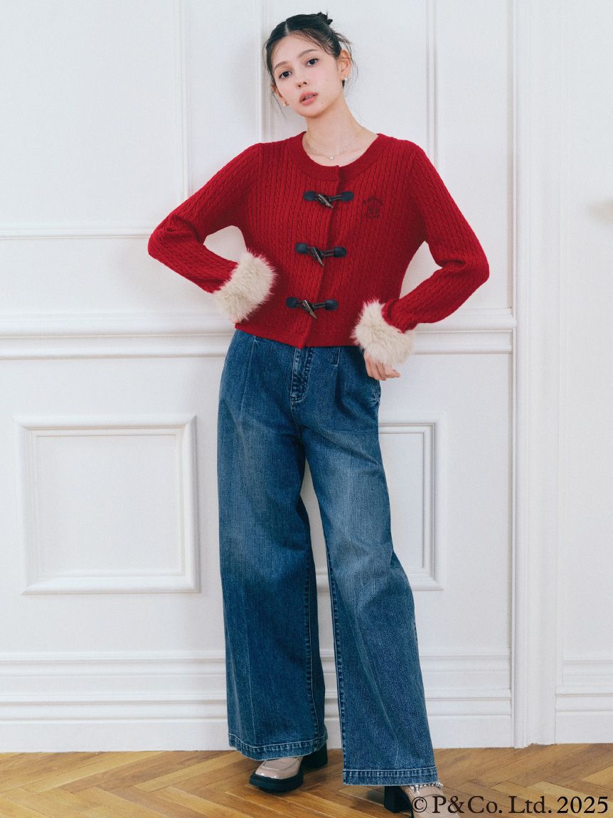 CELFORD「【パディントン(TM)&times;CELFORD】ケーブルカーディガン」|カーディガン|