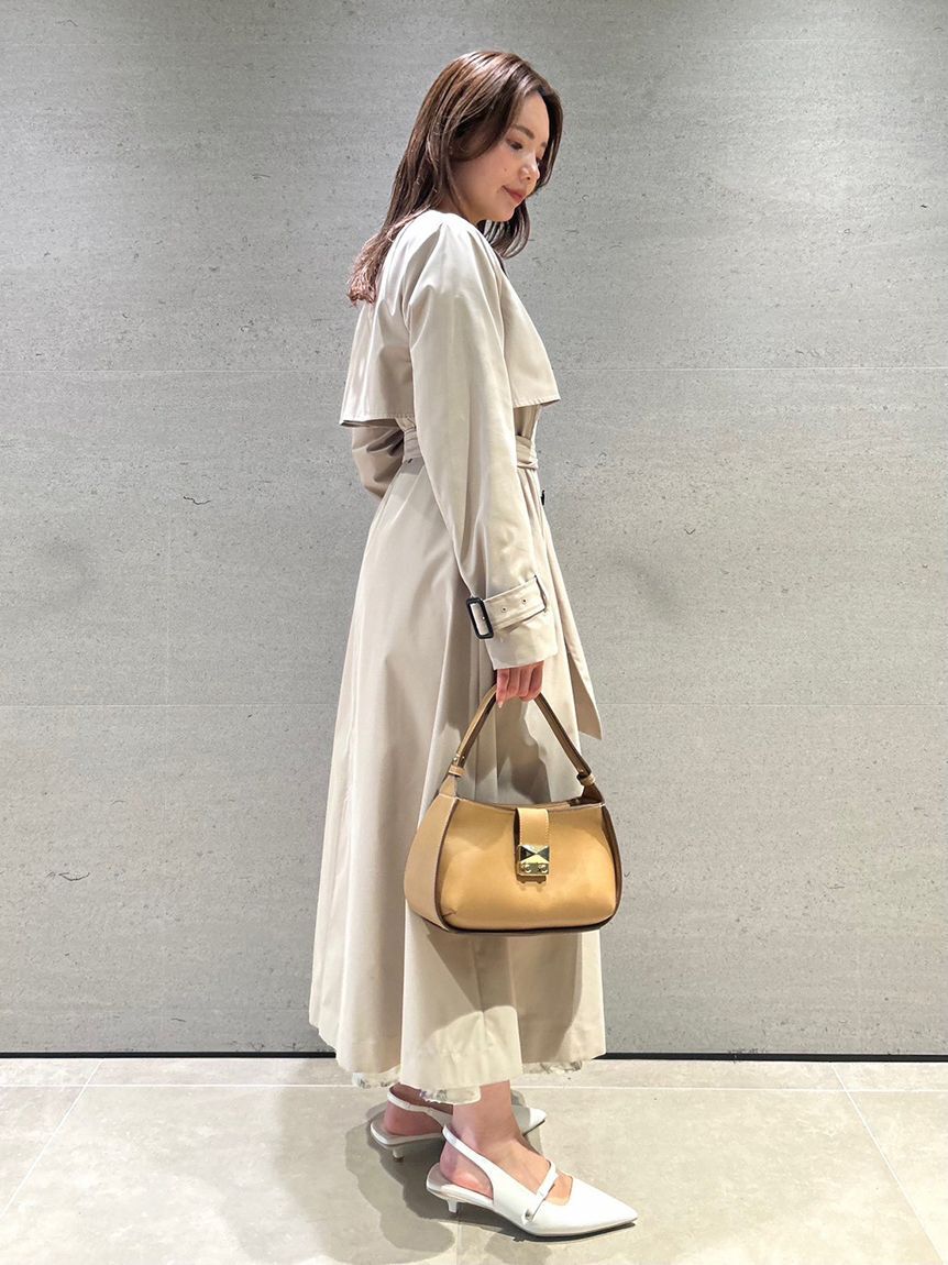 CELFORD「【撥水】リボン付きトレンチコート」|トレンチコート|