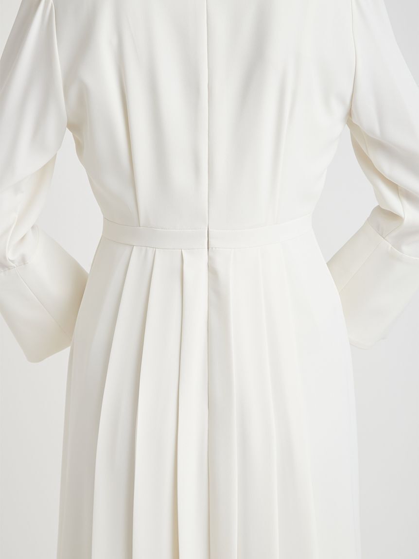 CELFORD「ピコ刺繍ボウタイワンピース」|ワンピース|