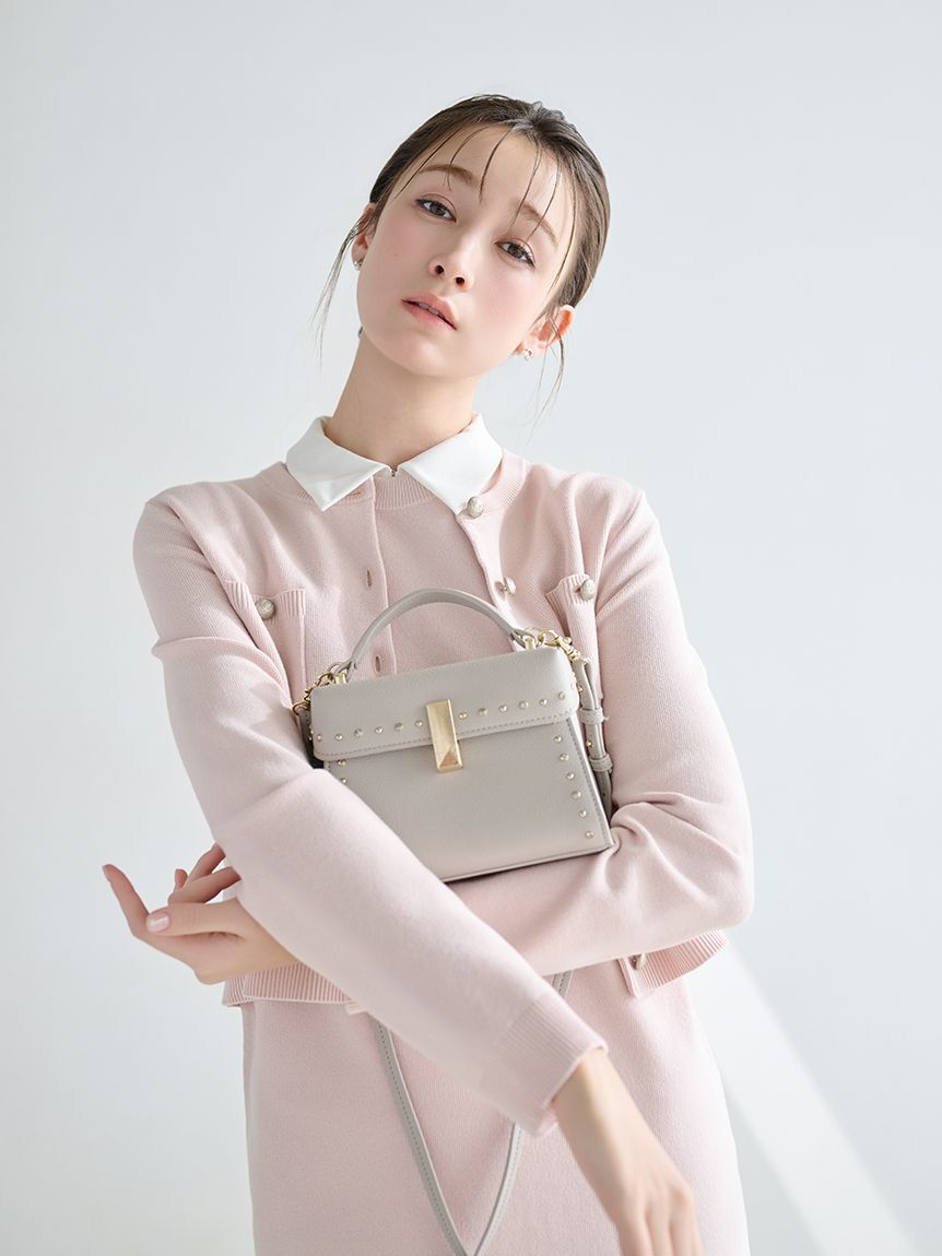 CELFORD「【セットアイテム】襟付きニットワンピースセット」|ワンピース|