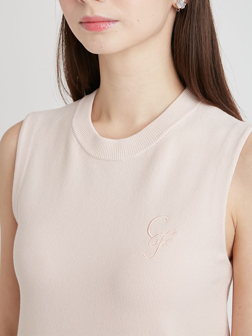 CELFORD「【セットアイテム】襟付きニットワンピースセット」|ワンピース|